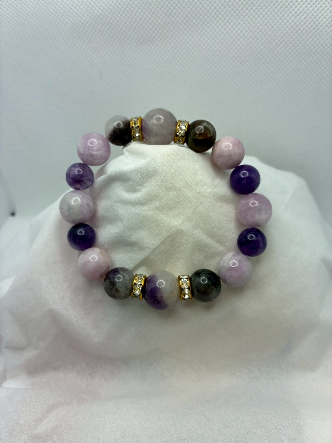 天然石ブレスレット 17